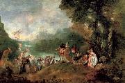 Jean-Antoine Watteau, Pilgrimage to the island of cythera